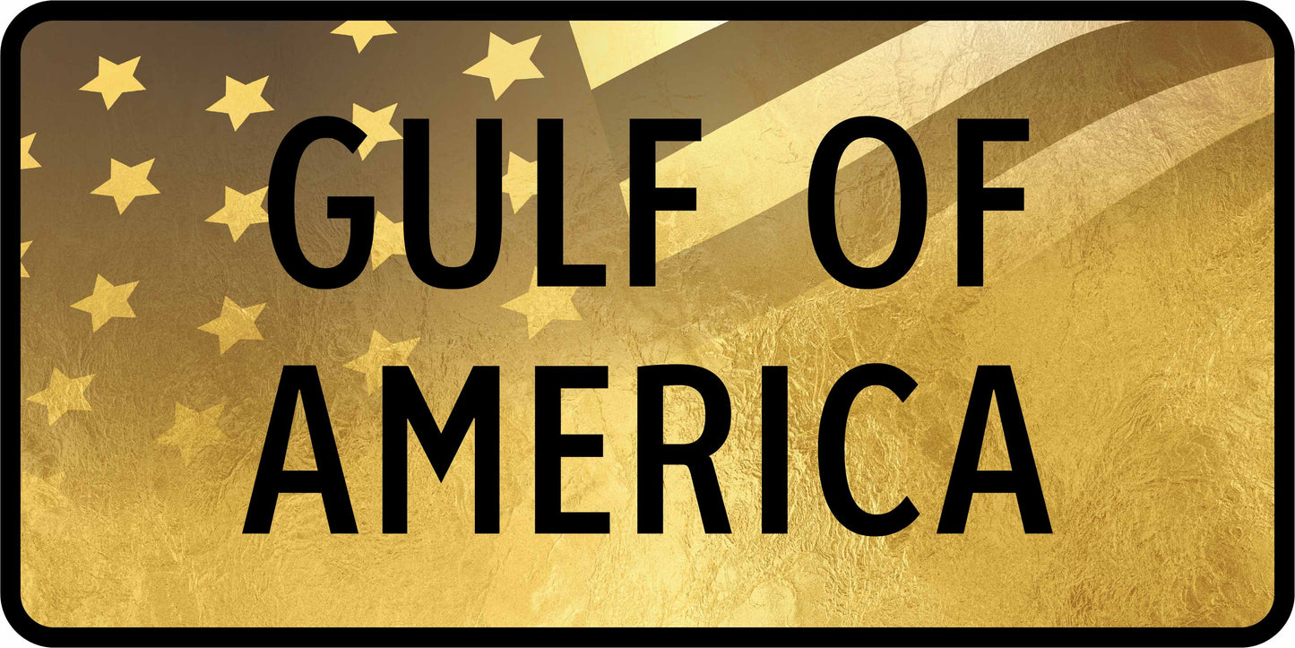 Gulf Of America Commemorative Sign