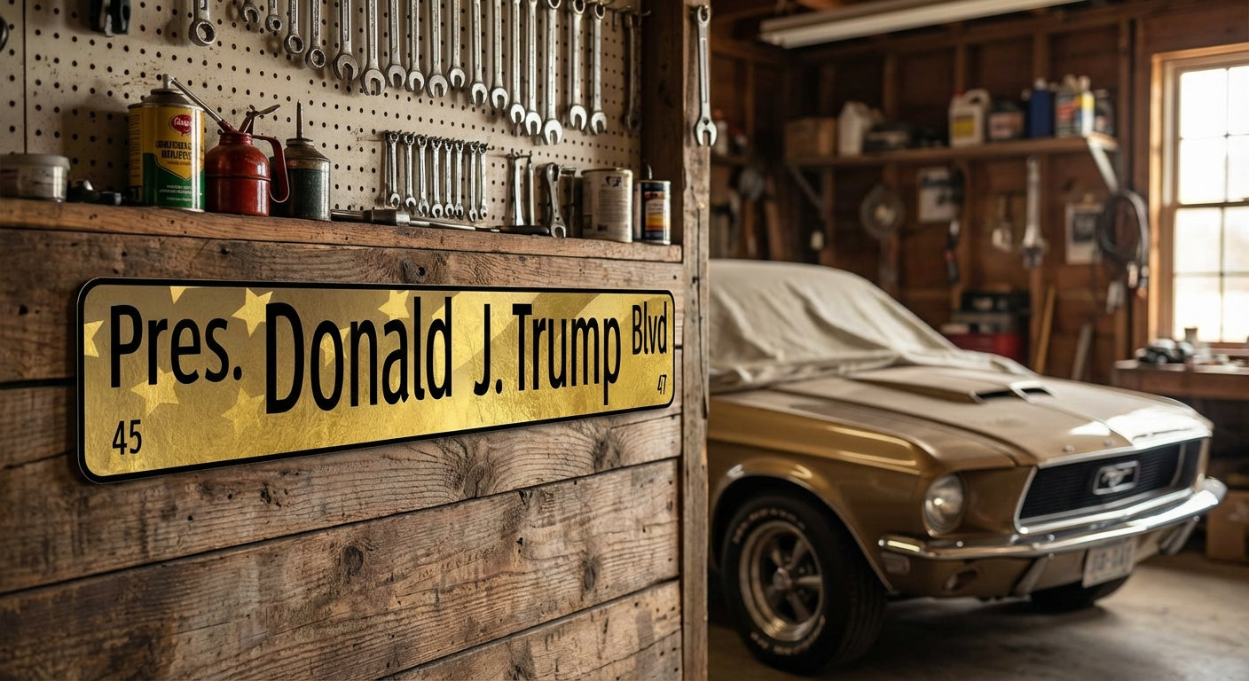 Pres. Donald J. Trump Blvd Commemorative Sign