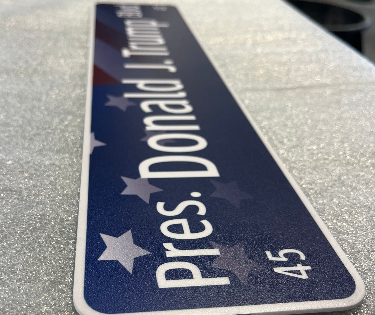 Pres. Donald J. Trump Blvd Commemorative Sign