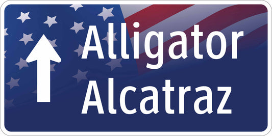 Alligator Alcatraz Commemorative Sign