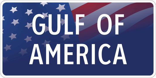 Gulf Of America Commemorative Sign
